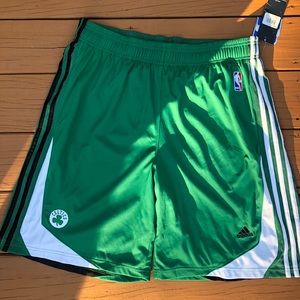 Boston Celtics adidas practice shorts